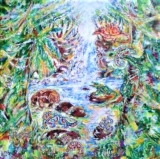 Toile energie pour un jeune garcon - Art Inspiration pour les jeunes